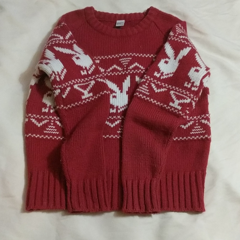 Christmas sweater vintage Playboy